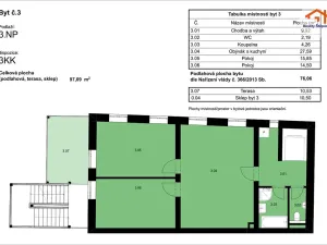 Prodej bytu 3+kk, České Budějovice, Lannova tř., 76 m2