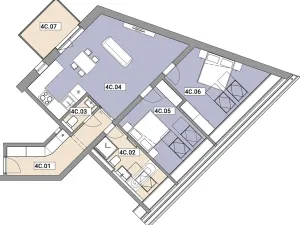 Prodej bytu 2+kk, Praha - Zbraslav, Elišky Přemyslovny, 79 m2