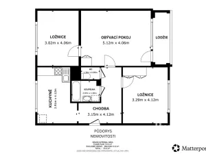 Prodej bytu 3+1, Česká Lípa, Bohuslava Martinů, 77 m2