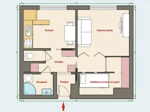Prodej bytu 2+1, Praha - Strašnice, Ke Strašnické, 39 m2