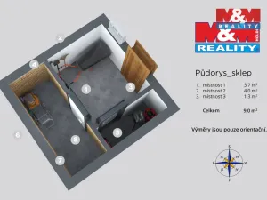 Prodej chaty, Ryjice, 23 m2