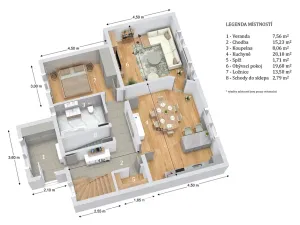 Prodej rodinného domu, Věrovany, 185 m2