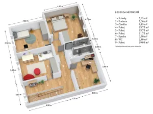 Prodej rodinného domu, Věrovany, 185 m2