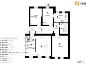 Prodej bytu 4+1, Liberec, Hanychovská, 113 m2