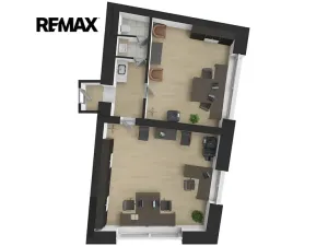 Pronájem kanceláře, Plzeň, Škroupova, 51 m2