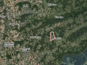 Prodej pole, Slavičín - Nevšová, 1102 m2