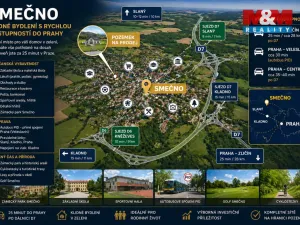 Prodej pozemku pro bydlení, Smečno, 1632 m2