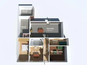 Prodej rodinného domu, Holice, Vrchlického, 128 m2