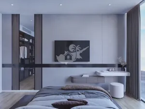 Prodej bytu 1+kk, Trikomo, Kypr, 39 m2