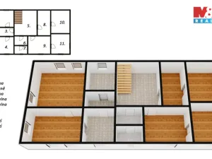 Prodej rodinného domu, Broumov - Poříčí, Tyršova, 320 m2