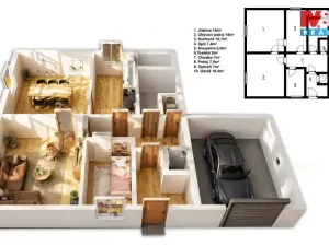 Prodej rodinného domu, Rychnov nad Kněžnou, Městská Habrová, 144 m2