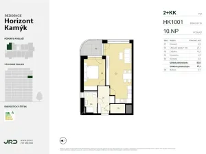 Prodej bytu 2+kk, Praha - Kamýk, Smotlachova, 57 m2