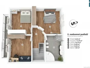 Prodej rodinného domu, Ondřejov, Pod Oborou, 276 m2