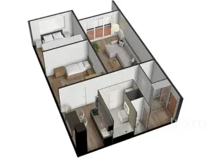 Prodej bytu 3+1, Bavorov, Na Sídlišti, 70 m2