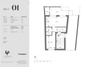 Prodej bytu 2+kk, Ivančice, 45 m2