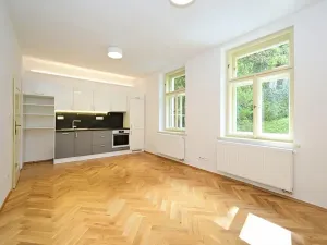 Pronájem bytu 1+kk, Praha - Smíchov, Na Březince, 32 m2