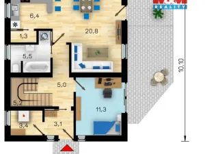 Prodej pozemku pro bydlení, Žebrák, 2091 m2