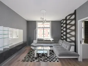 Pronájem bytu 3+1, Praha - Bubeneč, Charlese de Gaulla, 95 m2