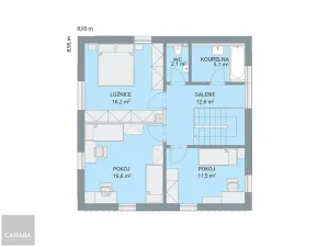 Prodej domu na klíč, Káraný, 131 m2