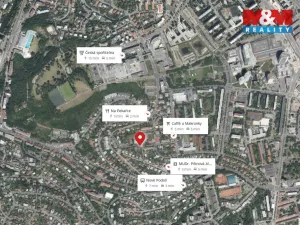 Pronájem bytu 2+1, Praha, Nad Ondřejovem, 56 m2