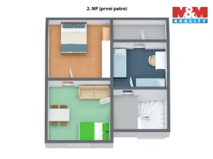 Prodej rodinného domu, Habartov - Kluč, Zahradní, 116 m2