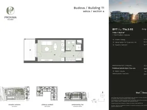 Prodej bytu 1+kk, Praha - Dolní Chabry, Pod hrází, 28 m2