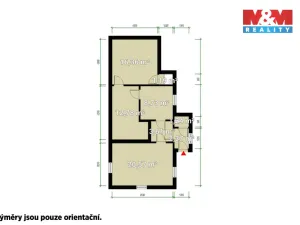 Prodej rodinného domu, Praha - Horní Počernice, Šplechnerova, 67 m2