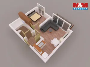 Prodej bytu 2+kk, Praha, Sazovická, 52 m2