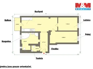 Pronájem bytu 3+kk, Františkovy Lázně, Anglická, 67 m2