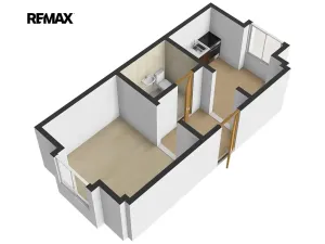 Prodej bytu 1+1, Jeseník, Kostelní, 24 m2