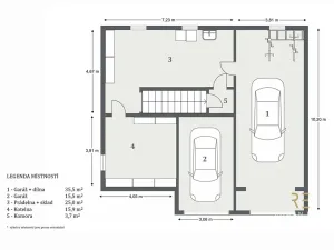 Prodej vícegeneračního domu, Praha - Záběhlice, Střemchová, 348 m2