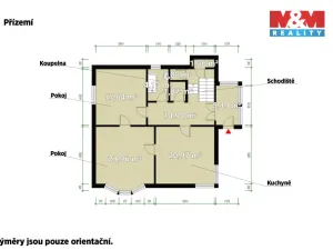 Prodej rodinného domu, Zdice, Komenského, 181 m2