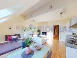 Pronájem bytu 1+kk, Praha - Vinohrady, Lublaňská, 41 m2