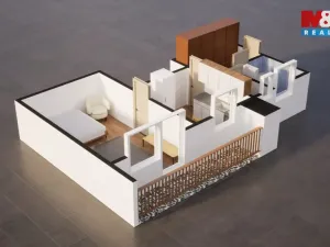 Prodej bytu 1+1, Dymokury - Svídnice, 31 m2