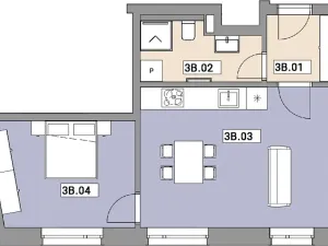 Prodej bytu 2+kk, Praha - Zbraslav, 44 m2