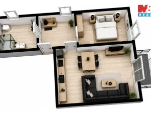 Prodej bytu 2+kk, Golčův Jeníkov, Chotěbořská, 50 m2