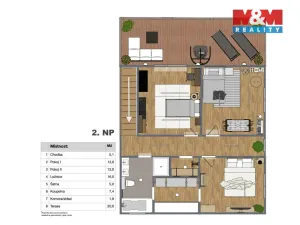 Prodej rodinného domu, Kamenice - Všedobrovice, Ringhofferova, 135 m2