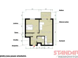 Prodej bytu 2+kk, Plzeň, Mutěnická, 58 m2