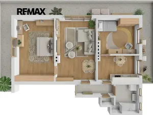 Pronájem bytu 3+1, Praha - Břevnov, Junácká, 75 m2