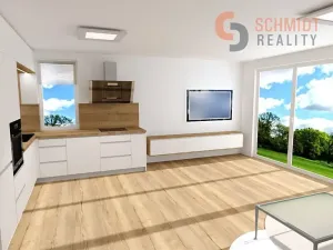 Pronájem bytu 2+kk, Březí, Lipová, 46 m2