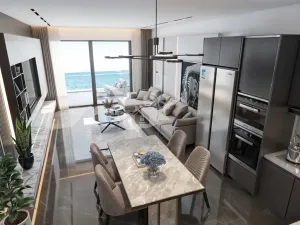 Prodej bytu 2+kk, Agios Amvrosios Keryneias, Kypr, 52 m2