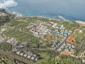 Prodej bytu 1+kk, Agios Amvrosios Keryneias, Kypr, 45 m2