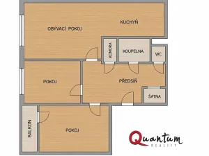 Prodej bytu 3+kk, Praha - Chodov, Jažlovická, 64 m2