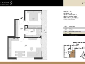 Prodej bytu 2+kk, Horní Maršov, 49 m2