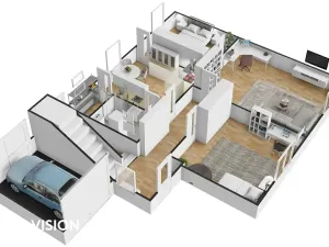 Prodej rodinného domu, Kyjov, Tyršova, 130 m2