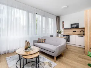 Pronájem bytu 1+kk, Praha - Karlín, Pobřežní, 35 m2