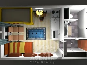 Prodej bytu 1+kk, Velké Hamry, 19 m2