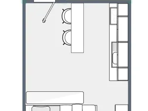 Pronájem bytu 1+kk, Ostrava, Palackého, 32 m2