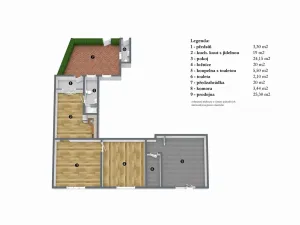 Prodej bytu 4+kk, Hradec Králové, Habrmanova, 104 m2