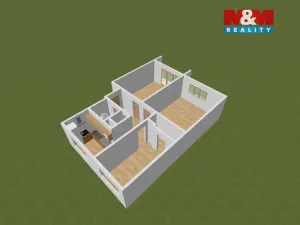 Prodej bytu 3+1, Vejprnice, Plzeňská, 75 m2